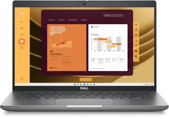 Dell Latitude 5450 Intel Core Ultra 5 135U vPro 16GB 256GB SSD 14" FHD Display Backlit KB Win11 Grey