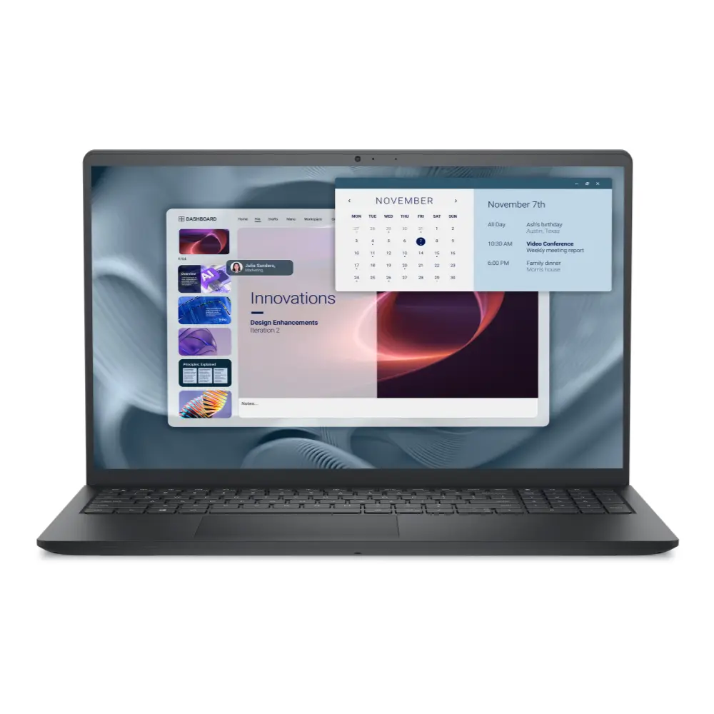 Dell Pro 15 PV15250 Intel Core i5 13th Gen 8GB 512GB SSD 15.6" FHD Display Dos Carbon Black