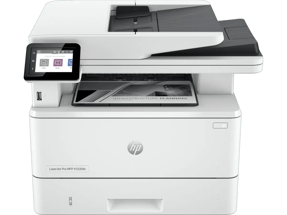 HP LaserJet Pro MFP 4103fdn Printer