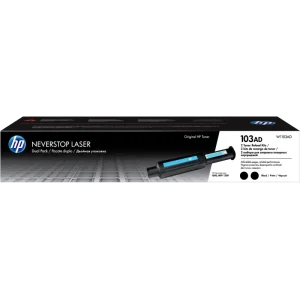 HP 103AD Dual Pack Black Original Neverstop Laser Toner Reload Kit