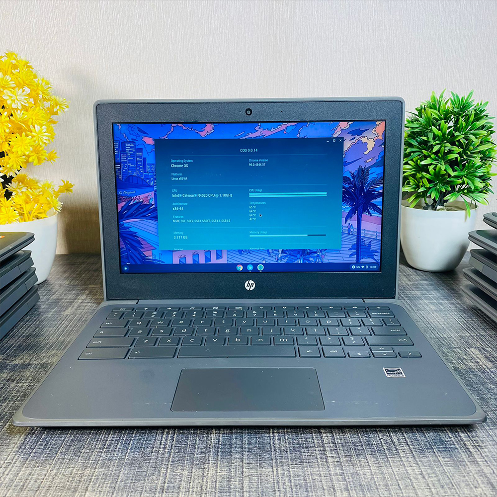 Hp Chromebook 11 G8 EE | ‎Intel HD Graphics 400 | 4GB Ram | 32GB Storage | 11.6 inch Display | Intel Celeron N4020 | 2029 Updatable | Playstore Supported | Chromebook