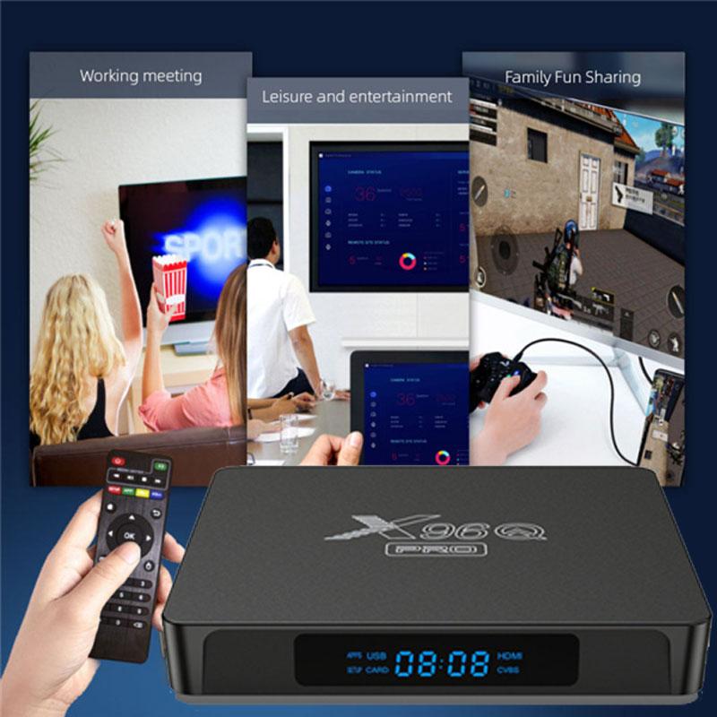 X96Q Pro | 8GB-128GB | Android 15 | 4K Resolution | Android TV Box
