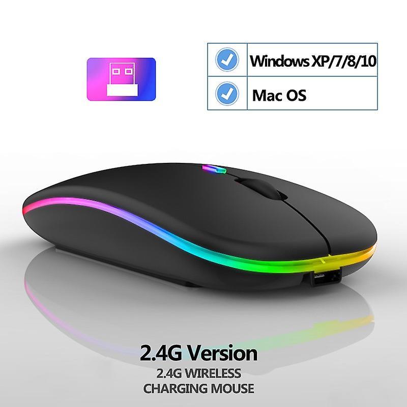HP W10 Wirless RGB Rechargeable Mouse with Dual Band