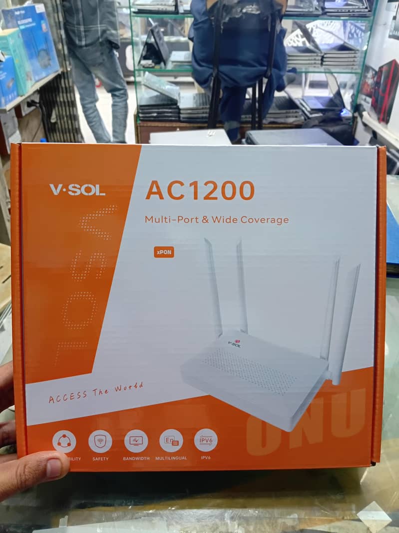 VSOL AC1200 Dual Band WiFi 5 XPON Router