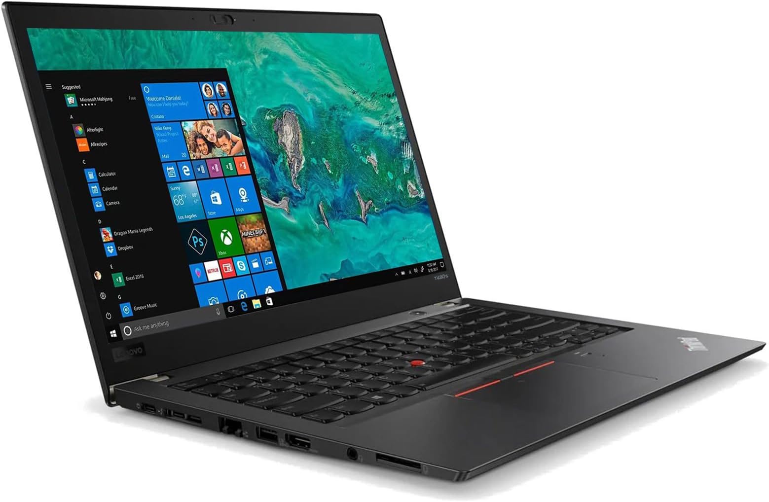 Lenovo | Thinkpad T470S | 128GB SSD | 8GB RAM | Core i5 | 6th Generation | Backlit Keyboard | 14″ FHD Display | Laptop